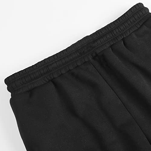 2022 џемпери за жени трендовски обични високи половини од дното на дното на карго панталони Божиќ лабаво вклопени баги дневни