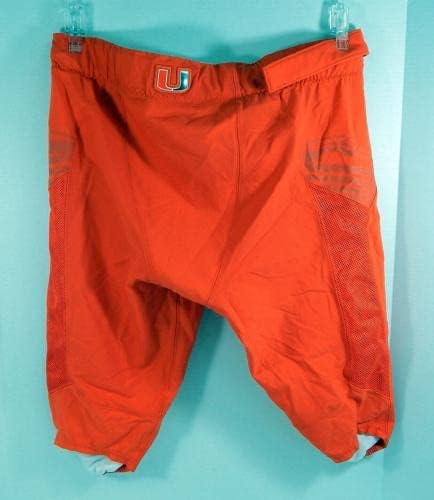2014 година во Мајами Урагани 93 Игра користеше портокалови панталони 44 DP27303 - Користена игра на колеџ