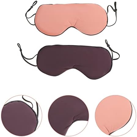Исцелување маска око 2 парчиња удобни заштитници на очите за рондер-пријателка на кожата, спиење на окото, спиење за спиење, за спиење