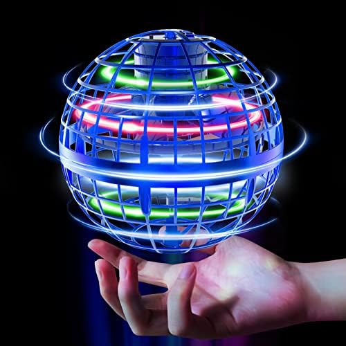 Tikduck Flying Orb Ball Toys Soaring Hover Pro Boomerang Galactic Fidget Cool Magic Hand Controlled Mini Drone Cosmic Globe Spinner