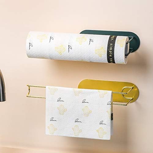 држач за салфетка Нордиска златна железна хартија држач за крпи за пешкири монтиран за складирање на решетки за складирање Дома