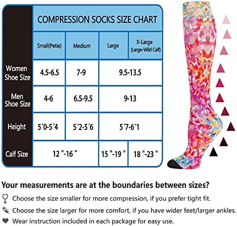 Компресија чорапи жени и мажи, 20-30ммм, најдобро за медицински сестри, патување, бременост