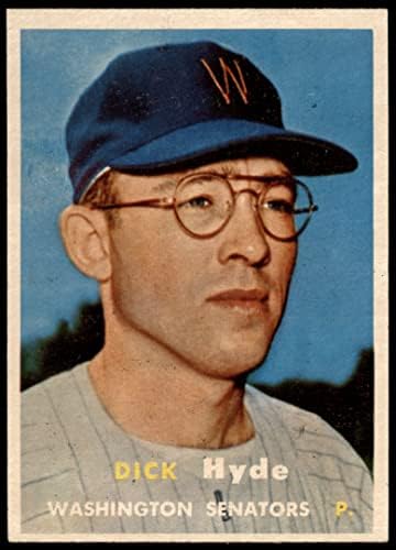 1957 Топс Бејзбол 403 Дик Хајд одличен од картички на Микис