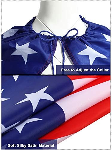 Костим за Американско Знаме на Пријател, Ретро 80-тите Американски Очила за Сонце и Лента За Знаме на САД За Прослава на Денот На Независноста