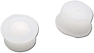 Quluxe 6 парчиња бела најлон универзална пренесување на топката за пренесување на топката за носење топка за транспортер, пластична универзална