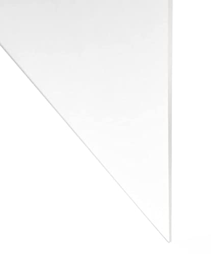 Транспарентен пластичен лим од поликарбонат, долг 1/4 дебел x 24 широк x 36