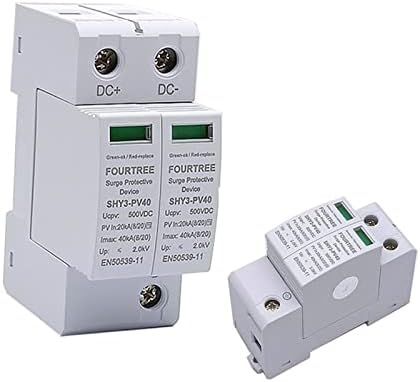 MOPZ PV Surge Protector 2P 500VDC Arrester уред SPD Switch Домаќинство Сончев систем за комбинирани кутии за комбинирање на кутија ласерско