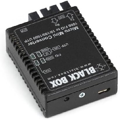 Мрежа на црна кутија - LMC4002A - црна кутија микро мини LMC4002A Transceiver/Media Converter - 1 X мрежа - 1 X SC - порта DuplexSC - -