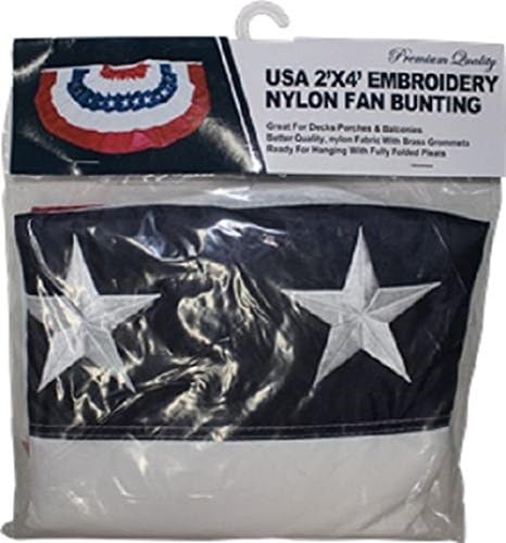 2х4 2' х4 ' фт Зашиени Везени Најлон САД САД Американски Комерцијални Фан Знаме Банер Бантинг