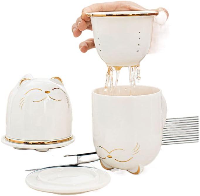 Лемаил перика чаша чаша чаша чај чаша чај чаша чаша чаша керамичка чаша 泡茶杯 仙女 茶杯 茶水 陶瓷杯子 陶瓷杯子