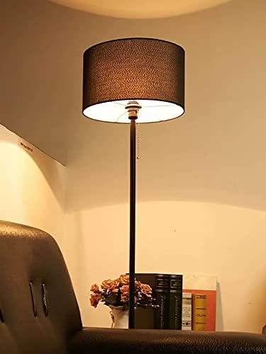 Yfqhdd читање ламба под подни ламби дневна соба спална соба крпа уметност декорација далечински управувач вертикална биро ламба