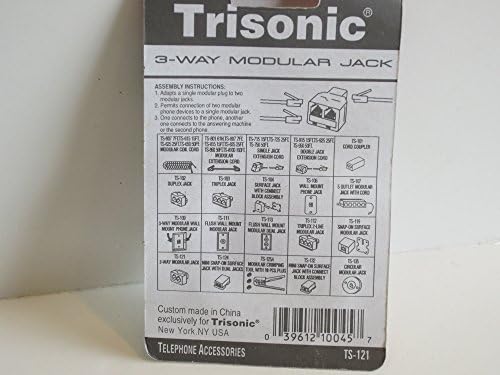 Trisonic 3 Way Modular Jack
