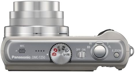 Panasonic Lumix DMC-TZ50S 9.1 Пратеник Дигитална Камера со 10x Широк Агол Мега Оптичка Слика Стабилизиран Зум со wi-fi