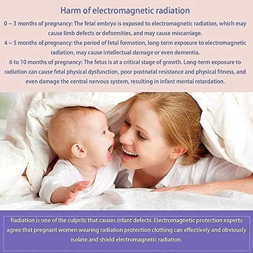 Заштита на зрачење Дарзис породилна облека, ЕМФ анти-зрачење облека Проводлива/Заштита на ЕМФ анти-зрачење заштита Сребрена ткаенина