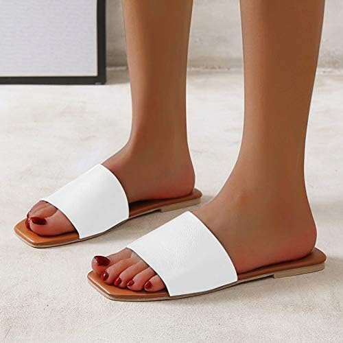 Папучи за жени во затворен простор на отворено мода случајно дишење летно летно флип -флип сандали нејасни слатки мечки чевли