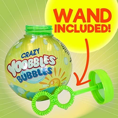Решение за меурчиња за долготрајни меурчиња: Не токсично за машината Wands & Bubble. Прави летачки далеку меурчиња за деца! Летно решение