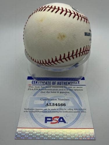 Дон Ларсен Њујорк Јенкис Потпиша Автограм Официјален Млб Бејзбол ПСА днк *66-Автограм Бејзбол