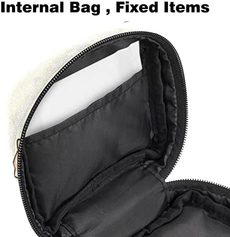 Период торба, санитарна торба за складирање на салфетки, торбичка за периоди, торба за шминка за патувања, куче