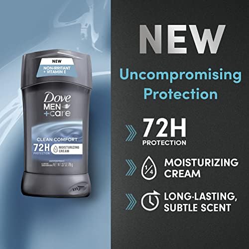 Гулаб мажи+нега Антиперспирант дезодоранс стап чиста удобност 72-часовна заштита од пот и мирис Антиперспирант за мажи со 1/4 навлажнувачки