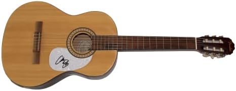 Крис Јанг потпиша автограм со целосна големина Фендер Акустична гитара Б/ Jamesејмс Спенс автентикација JSA COA - Суперerstвезда на музика во земја