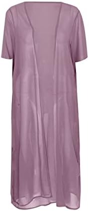 Лето плус фустан со големина за жени, случајни без ракави, цветни санки, макси резервоар, солиден шифон со две парчиња облека