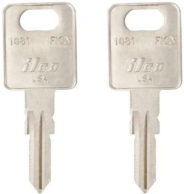 Илко FIC-3 пар на RV MotorHome Travel Trawner 5-ти клучеви на тркалото прецизно на вашиот клучен код во серија CW401-CW434