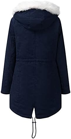 Зимски зимски пафери палта за жени плус големина дебели јакни поставени топло надворешно облекување на мода со качулка со патенти парки
