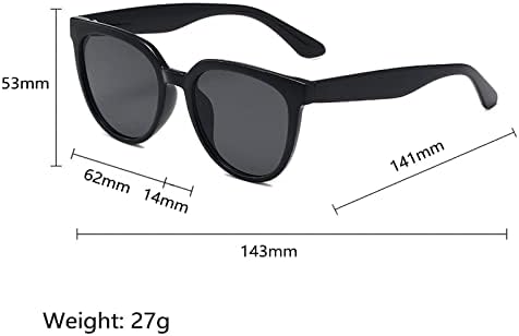 2023 Нови жени мажи класични плоштади поларизирани очила за сонце ретро трендовски сунити очила стилски очила