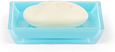 Држач за сапун, држач за пластични држачи за сапун бар европски стил голем пластичен сапун сапун кутија домаќинство Персонализирана сапуница