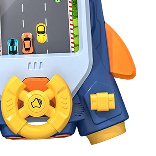 Играчки за воланот Колакси Детски подароци симулиран контролер за возење на 3 години и нагоре, темно сина боја