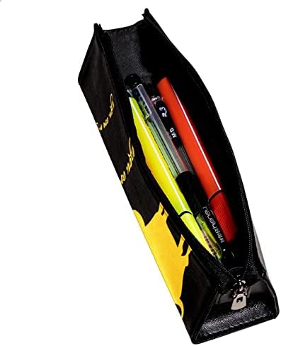 Кутија со моливи на геерот, торбичка за моливи, кутија за пенкало, торбичка за пенкало, мала торбичка за моливи, сончоглед од крава пеперутка