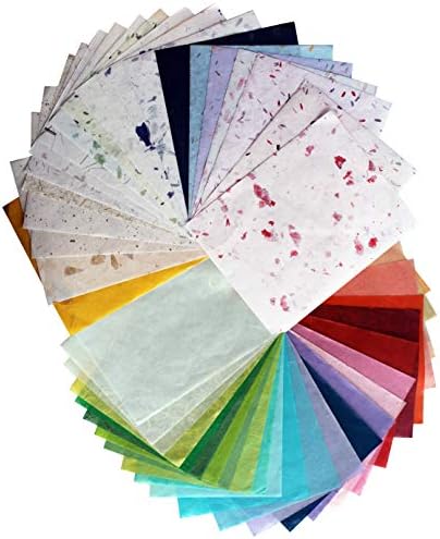 40 ливчиња за хартија од црница занаетчиски рачно изработено уметничко ткиво Јапонија Оригами Ваши големопродажба на големо Продажба на нериу