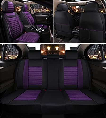 Перници за покривање на седиштето на автомобилот, 5 седишта со целосни поставени автомобили заштитници на универзална перница за седишта за автомобили