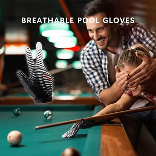 Fercaish 3 прсти на прсти на ракавици затегнати ракавици за нараквици, анти -лизгање и дишење на базени за издржливи нараквици за издржливост