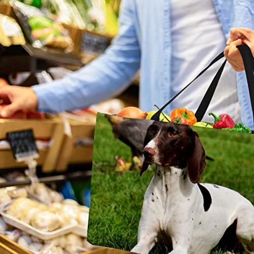 Кошар за еднократно шопинг шема за кучиња за кучиња Преносни виткање пикник намирници торбички за перење торба за торба за купување тота
