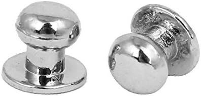 Х-гатачки кутија за накит кутија кутија за подароци метални копчиња за влечење сребрени тон 12mmx11mm 10 парчиња (caja de regalo caja