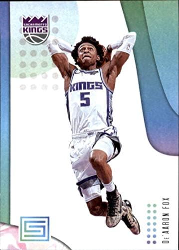 2018-19 Статус на Панини #9 Де'арон Фокс Сакраменто Кингс НБА кошаркарска трговска картичка