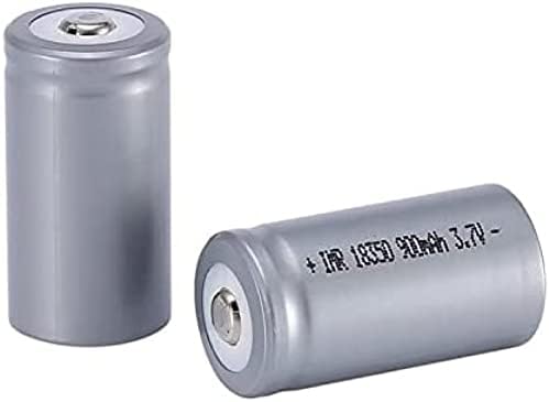 Специјална литиумска батерија на Morbex, за остриот 18350 900 Milliamaw 3.7V, 8 парчиња