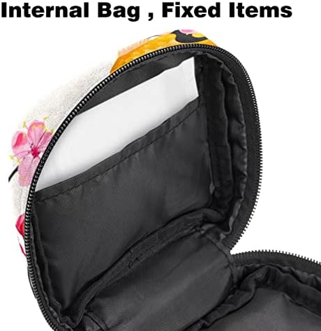 Кои риба и сакура цреша шема санитарна торба за складирање на салфетка торба за преносен период торба за жени тинејџери менструална чаша торбичка