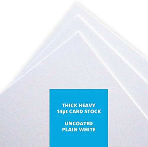 Домашна предност на плоштад бел бележник хартија за картони, индекс нотикарди