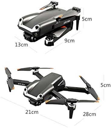Xiaokeke K99 RC Mini Drone со камера 4K за деца возрасни со двојна камера надморска височина, држете гестови фотографии Видео 3Д филмови