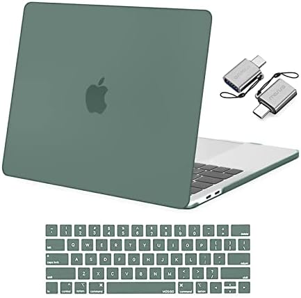 Mosiso компатибилен со MacBook Pro 13 Inch Case 2023, 2022, 2021- M2 M1 A2338 A2251 A2289 A2159 A1989 A1708 A1706, Пластична тврда