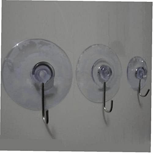 Куки за вшмукување чаши 10 парчиња одвојување на wallидни закачалки за кујна бања за туширање прозорец стакло врата издржливост