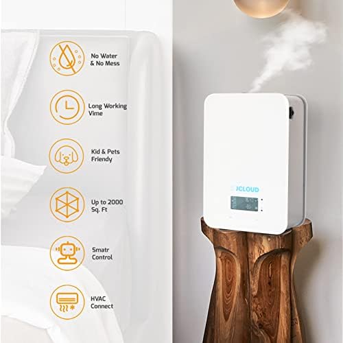 JCloud Надградба на паметен мирис на воздухот за есенцијални масла за дома и сандалово дрво 100мл за дифузер