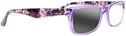 Sightperk женски бифокална транзиција фотохромна правоаголна рамка за читање очила UV400 очила за сонце