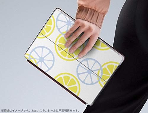 Декларална покривка на igsticker за Microsoft Surface Go/Go 2 Ултра тенки заштитнички налепници на телото 008331 лимон жолт пастел