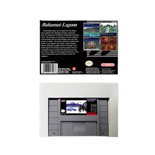 Devone Bahamut Lagoon RPG Game Battery Battery Battery Save Us верзија на малопродажба на малопродажба