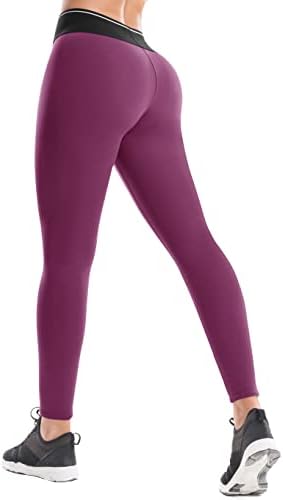 Iuga густо руно наредени хеланки жени со високи половини топло јога панталони Зимски тренингот термички хеланки за жени