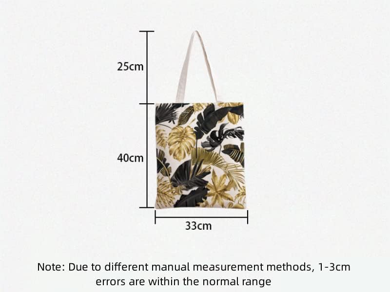 Кактус платно торба за тота, симпатична естетска растителна торба за тота за жени, торба за тотали за еднократно користење, торба со бела