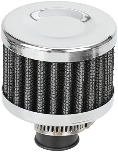 Филтер -комплет за филтрирање Grehua 212cc Филтер за ладен воздух за внесување на воздухот, Breather Turbo отвор, сребрена универзална